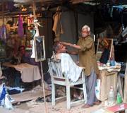 Friseure haben Dienstags frei.